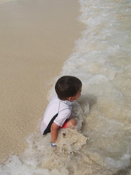 IMG_0270.JPG - Reese actually enjoyed the waves.